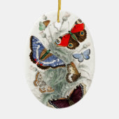 Butterflies Keramisch Ornament (Voorkant)