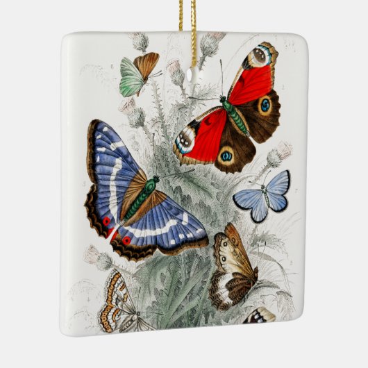 Butterflies Keramisch Ornament (Rechts)