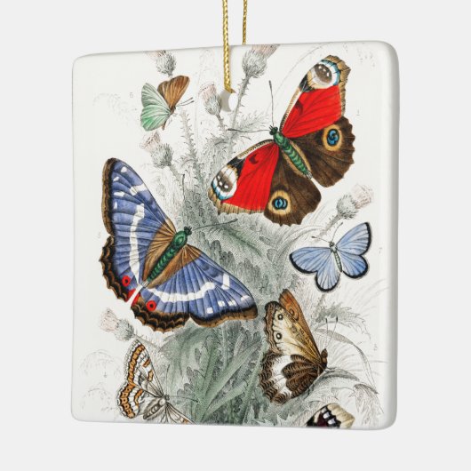 Butterflies Keramisch Ornament (Links)
