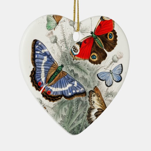 Butterflies Keramisch Ornament (Rechts)