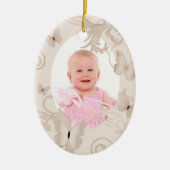 Butterflies Keramisch Ornament (Voorkant)