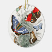  Butterflies Keramisch Ornament (Links)