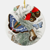  Butterflies Keramisch Ornament (Achterkant)