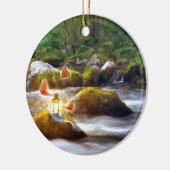 Butterflies Keramisch Ornament (Links)