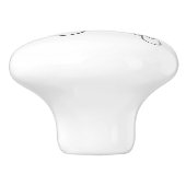 Butterflies Keramische Knop (Zijkant)