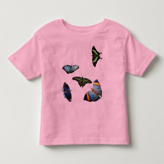 Butterflies Kinder Shirts (Voorkant)