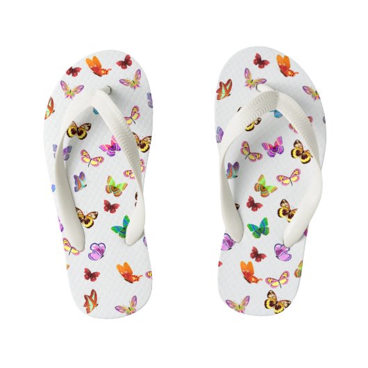 Butterflies Kinder Teenslippers (Voetbed)