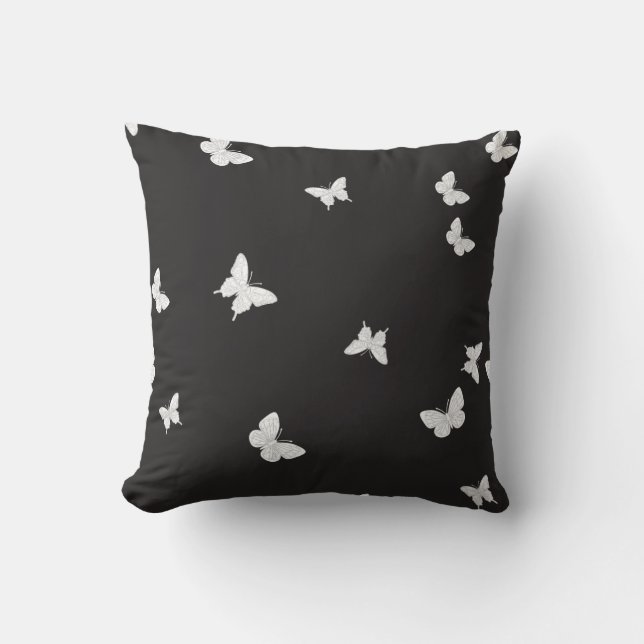 Butterflies Kussen (Voorkant)