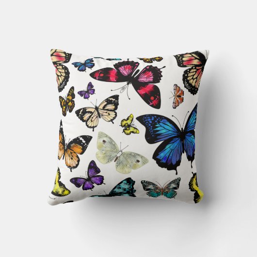 Butterflies Kussen (Achterkant)