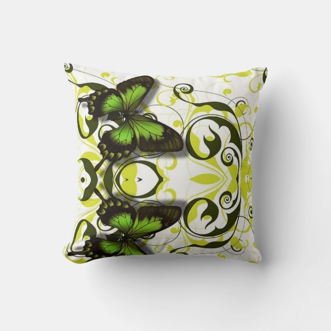 Butterflies Kussen (Voorkant)