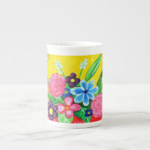 Butterflies & Ladybugs Bone China Mok (Voorkant)