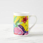 Butterflies & Ladybugs Bone China Mok (Rechts)