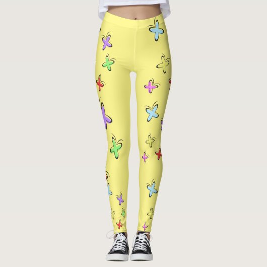 Butterflies Leggings (Voorkant)
