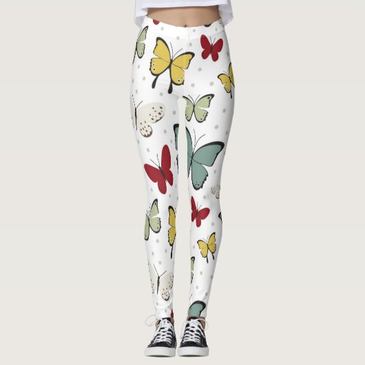Butterflies Leggings (Voorkant)