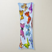 Butterflies Lichaamskussen (Voorkant Verticaal)