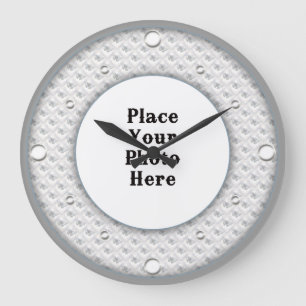 Butterflies Lijst Uw fotowandklok Grote Klok