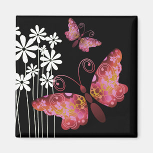 " butterflies" (maas) van Cheryl Daniels Magneet