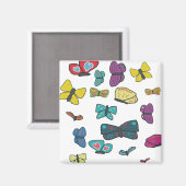 Butterflies Magneet (Voorkant / Achterkant)