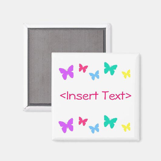 Butterflies Magneet (Voorkant / Achterkant)