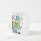 Butterflies Matglas Koffiemok (Voorkant links)