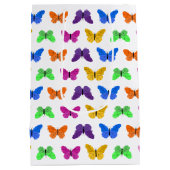 Butterflies Medium Cadeauzakje (Achterkant)