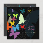 Butterflies, meerdere kleuren kaart (Voorkant / Achterkant)