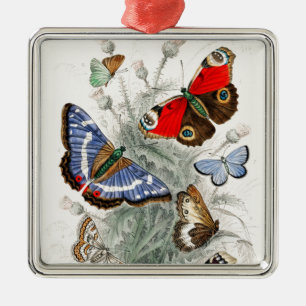 Butterflies Metalen Ornament