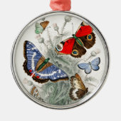  Butterflies Metalen Ornament (Voorkant)