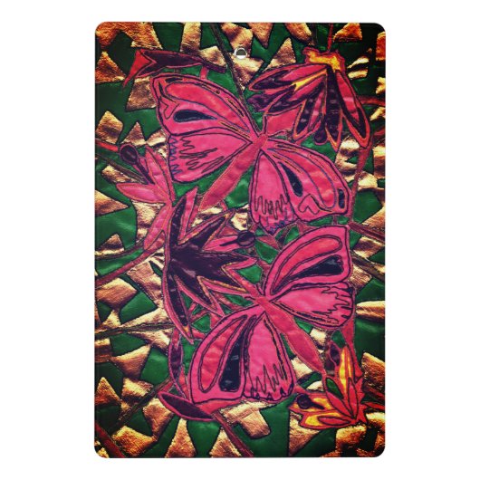 Butterflies Mini Klembord (Achterkant)