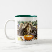 BUTTERFLIES MOK met tweetonige KOFFIE (Links)