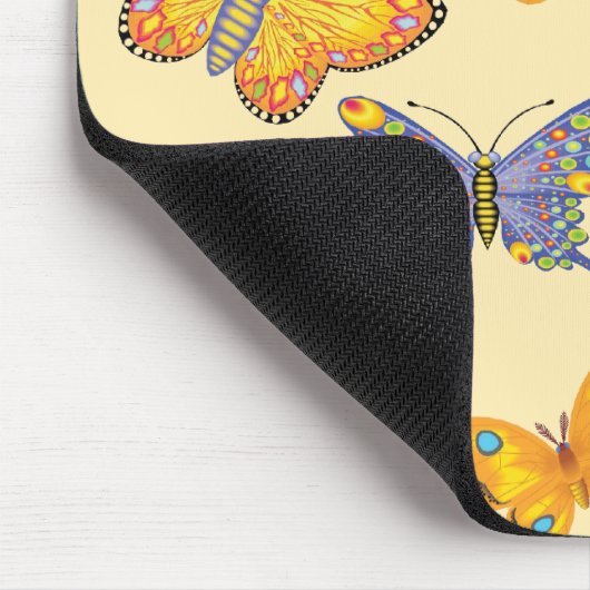 Butterflies Mousepad Muismat (Hoek)