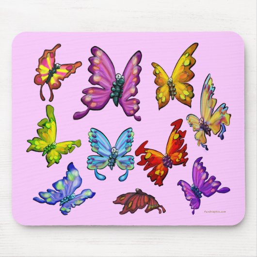 Butterflies Muismat (Voorkant)