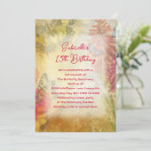 Butterflies Natuur thema verjaardagsfeestje Kaart (Staand voorkant)