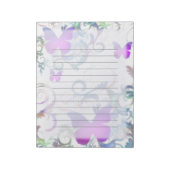 Butterflies Notitieblok (Linkerzijde)