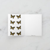 Butterflies Notitiekaartje (Binnen)