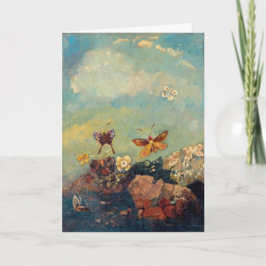 Butterflies | Odilon Redon Kaart (Voorkant)