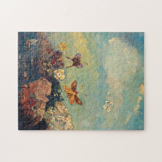 Butterflies | Odilon Redon Legpuzzel (Horizontaal)