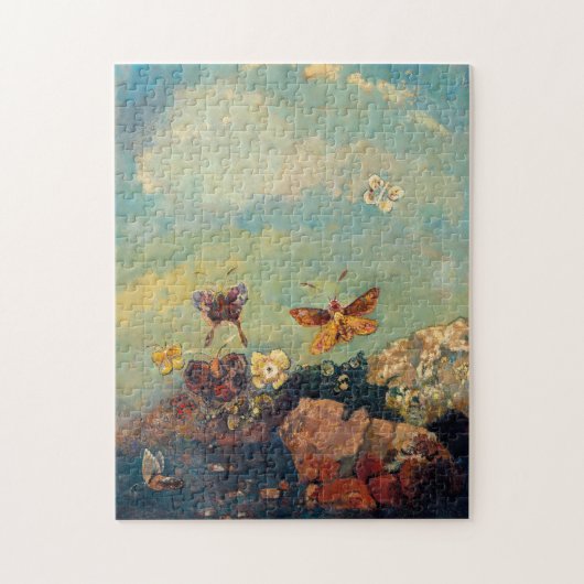 Butterflies | Odilon Redon Legpuzzel (Verticaal)