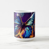 Butterflies Oil Painting Style design10 Coffee Mok (Center)