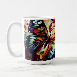 Butterflies Oil Painting Style design11 Coffee Mok