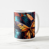 Butterflies Oil Painting Style design13 Coffee Mok (Voorkant rechts)