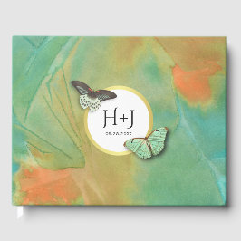 Butterflies on Southwest Colors Wedding Gastenboek