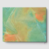 Butterflies on Southwest Colors Wedding Gastenboek (Achterkant)