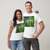 Butterflies op de muur t-shirt (Unisex)