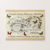  Butterflies op Franse advertentie Legpuzzel (Horizontaal)