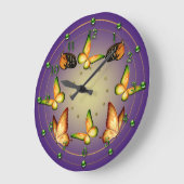 Butterflies op Paars Grote Klok (Hoek)