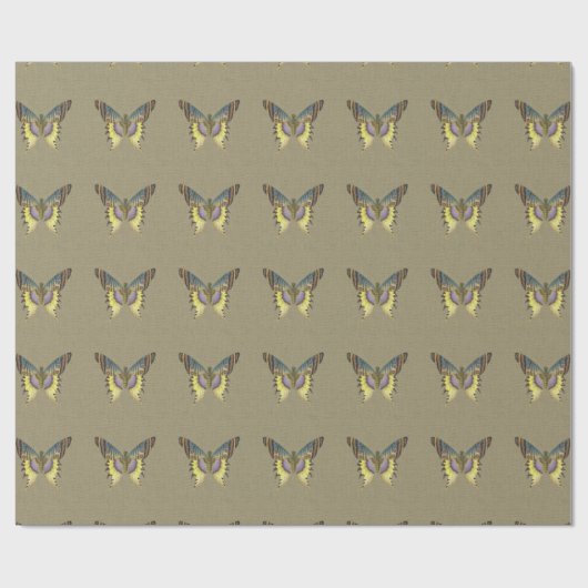 Butterflies op papier voor het oppakken van buisje (Vlak)