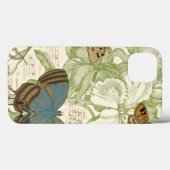 Butterflies op vel Music met Floral Design Case-Mate iPhone Case (Achterkant (horizontaal))
