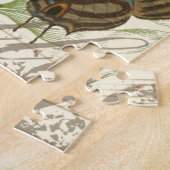 Butterflies op vel Music met Floral Design Legpuzzel (Zijkant)