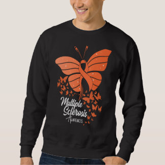 Butterflies & Orange Ribbon Multiple Sclerosis Awa Trui